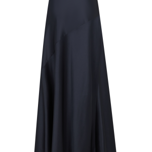 Asymmetrical Maxi Skirt in Silk