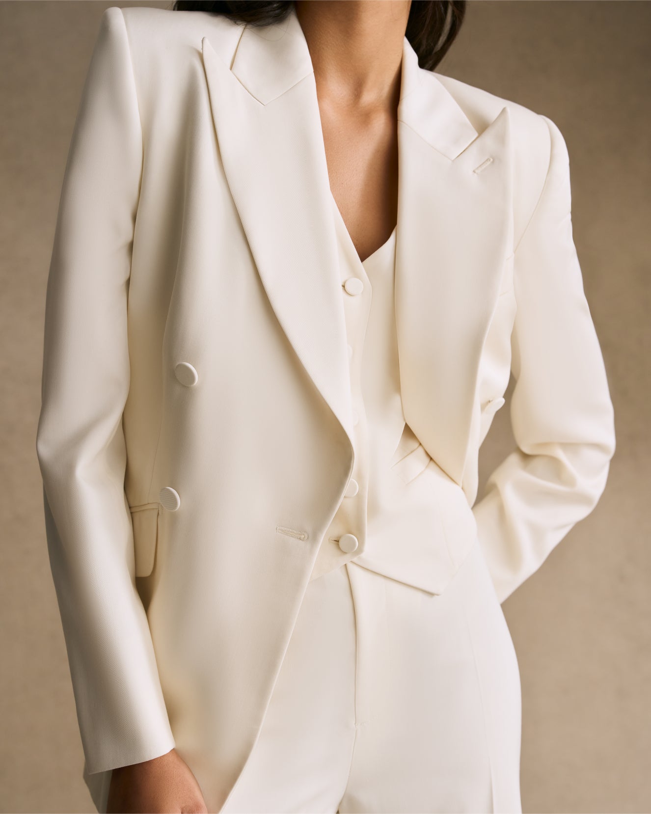 Double Breasted Jacket in Wool - Image 4