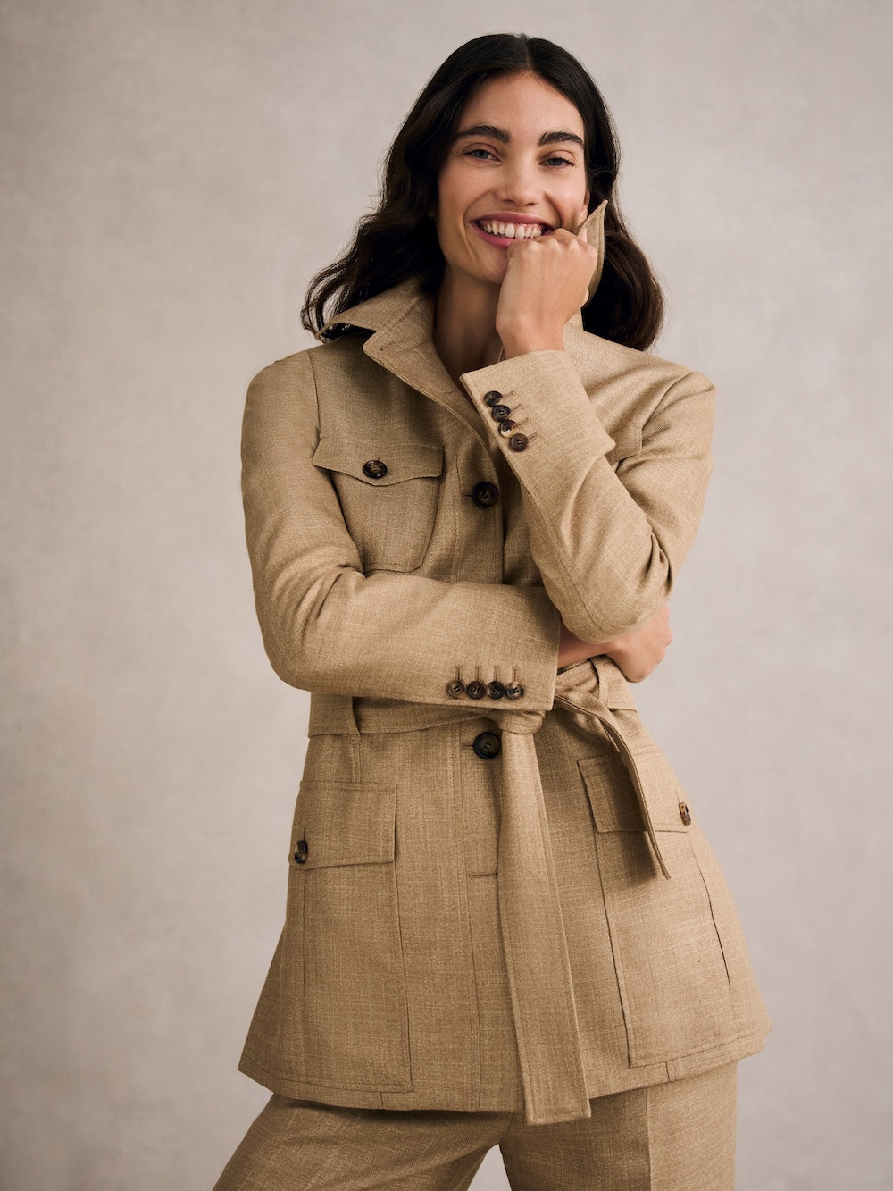 Safari Jacket in Bamboo - Image 5