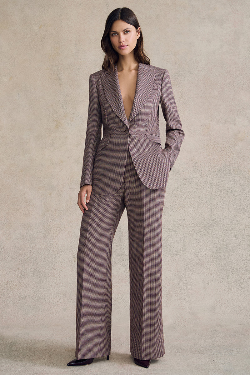Single Breasted Jacket in Puppytooth - Image 3