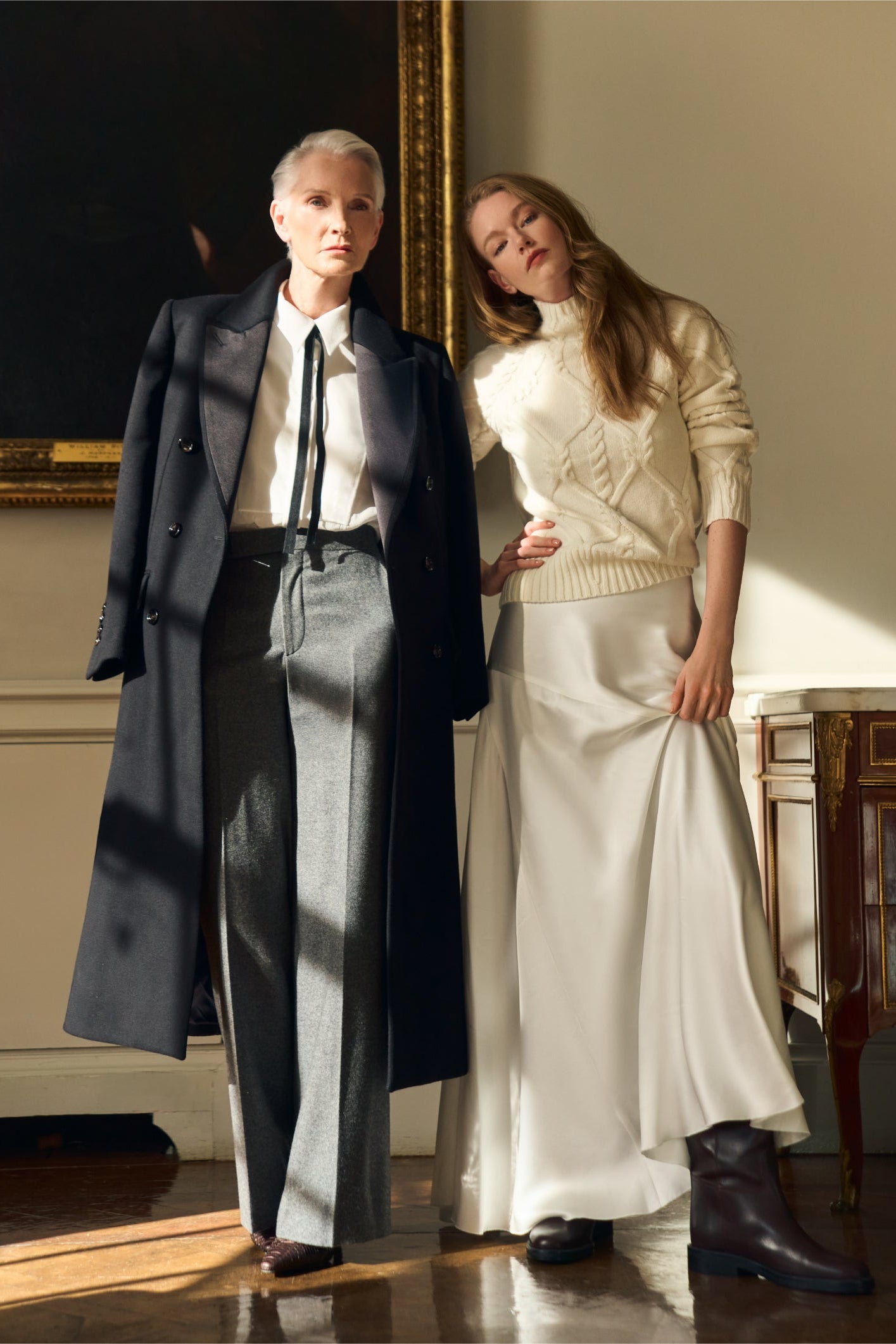 Straight Leg Trouser in Wool - Image 3