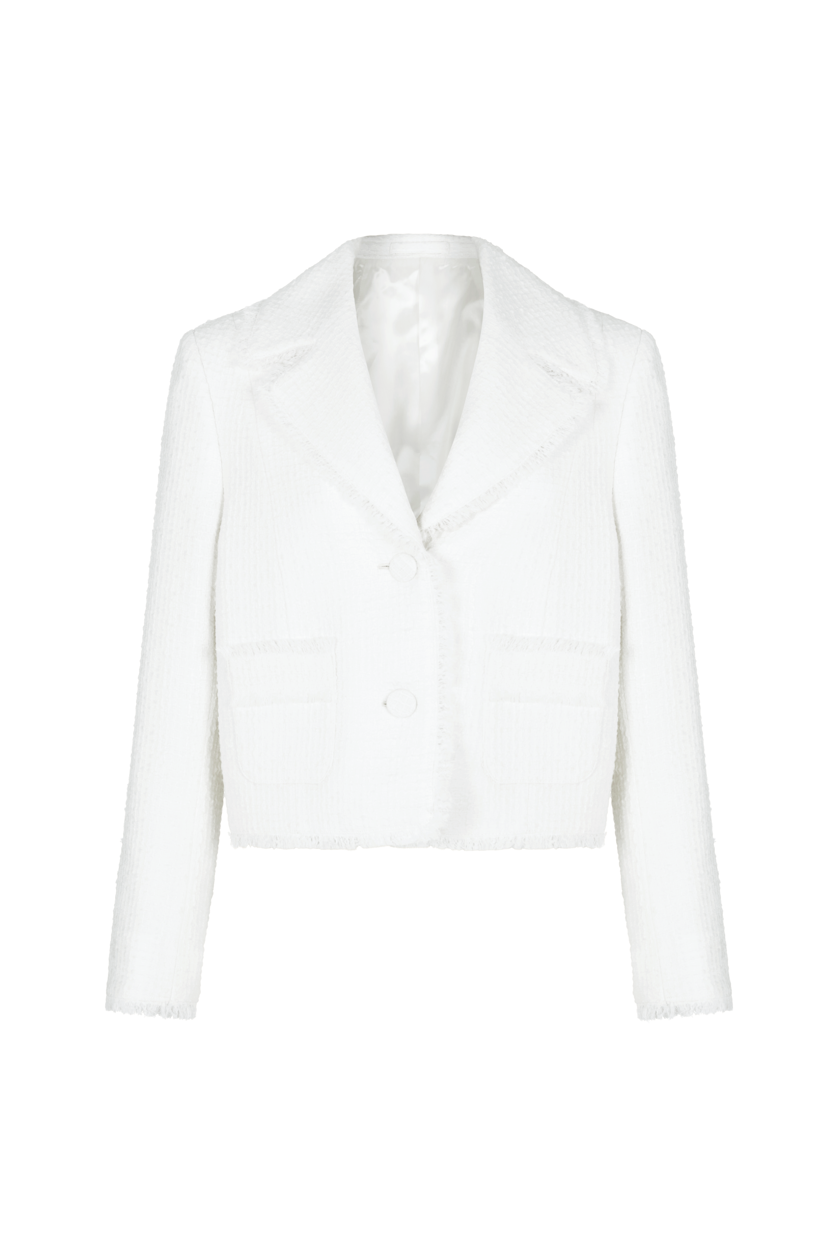 Cropped Jacket in Boucle