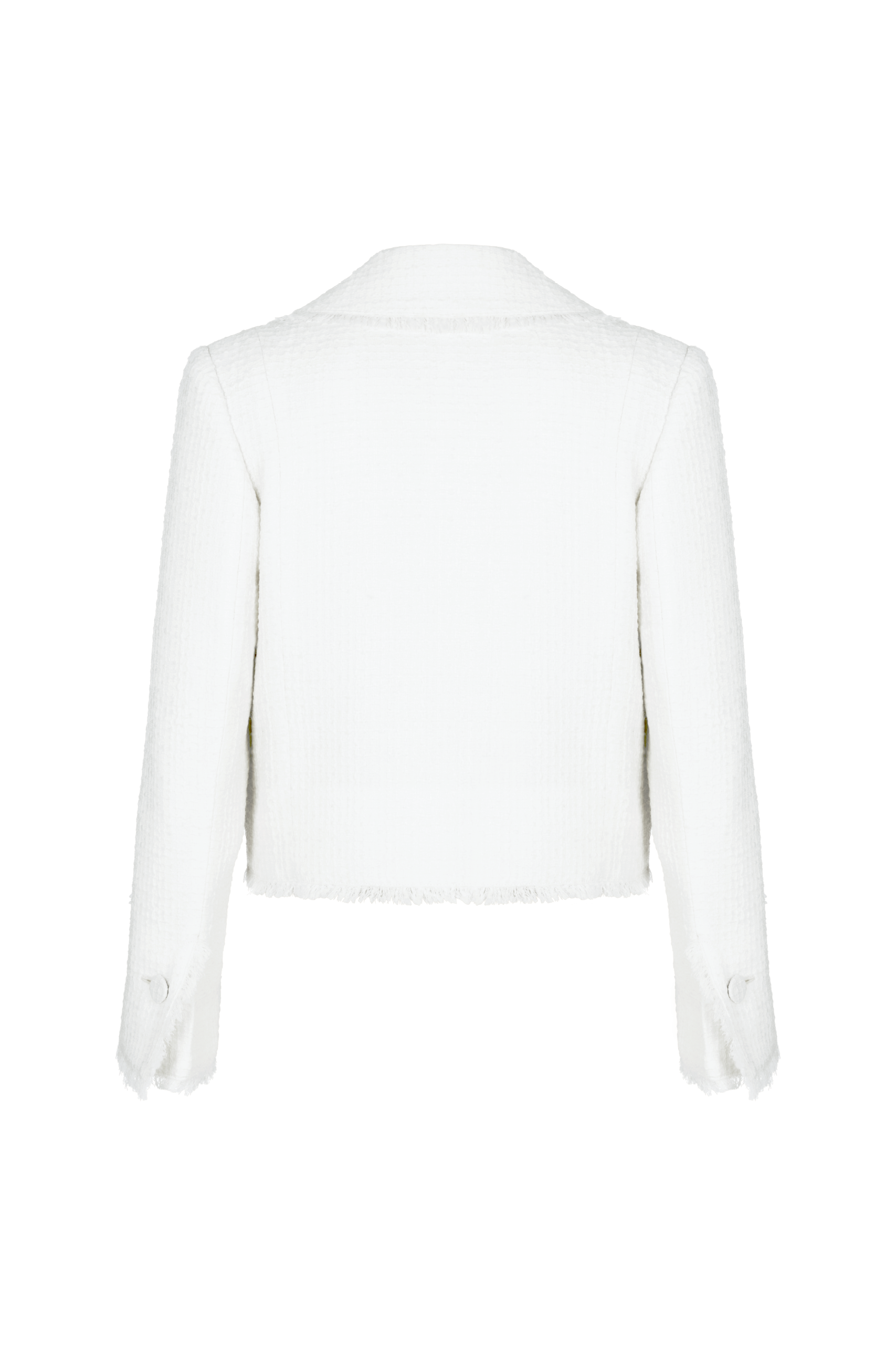 Cropped Jacket in Boucle - Image 6