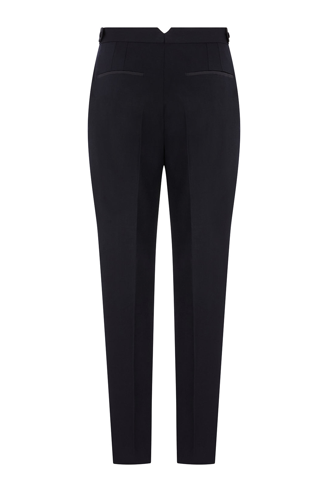 Tuxedo Cigarette Trouser in Wool Twill - Image 3