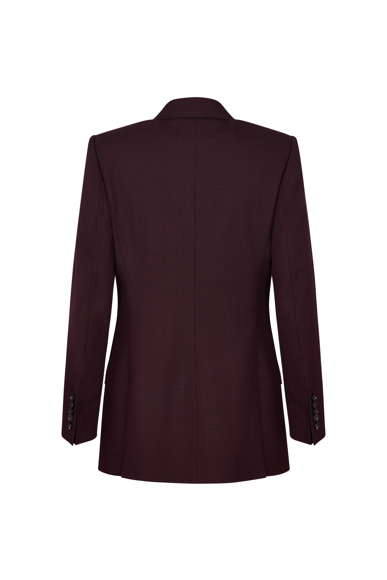 Double Breasted Jacket in Prince of Wales Check - Image 3