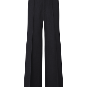 Flared Leg Trouser in Wool Charmelaine
