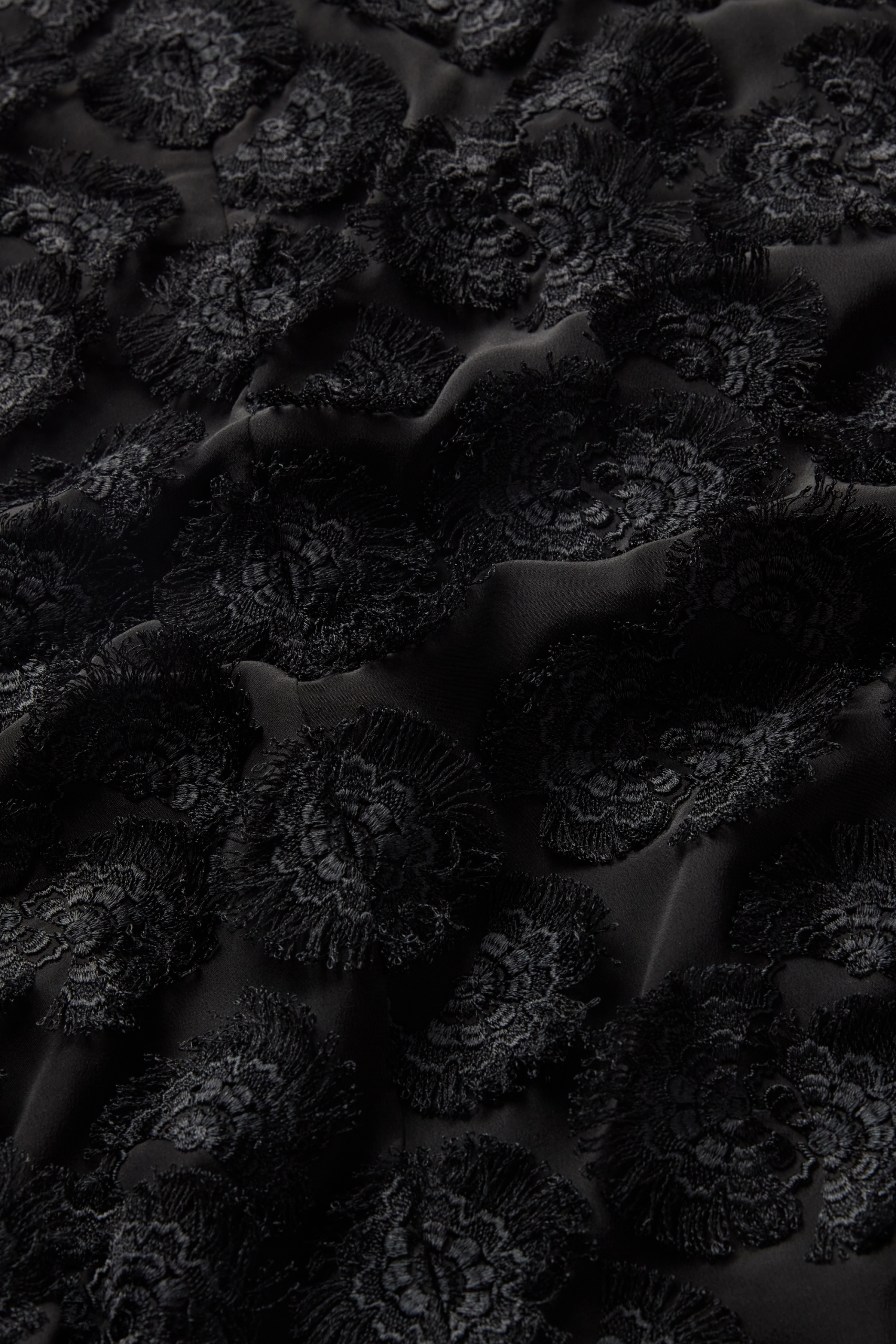 Midi Skirt with Embroidery in Silk - Image 4
