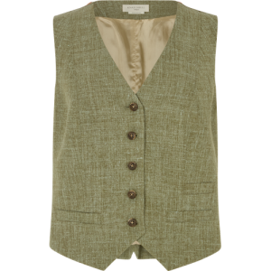 Fitted Waistcoat in Linen