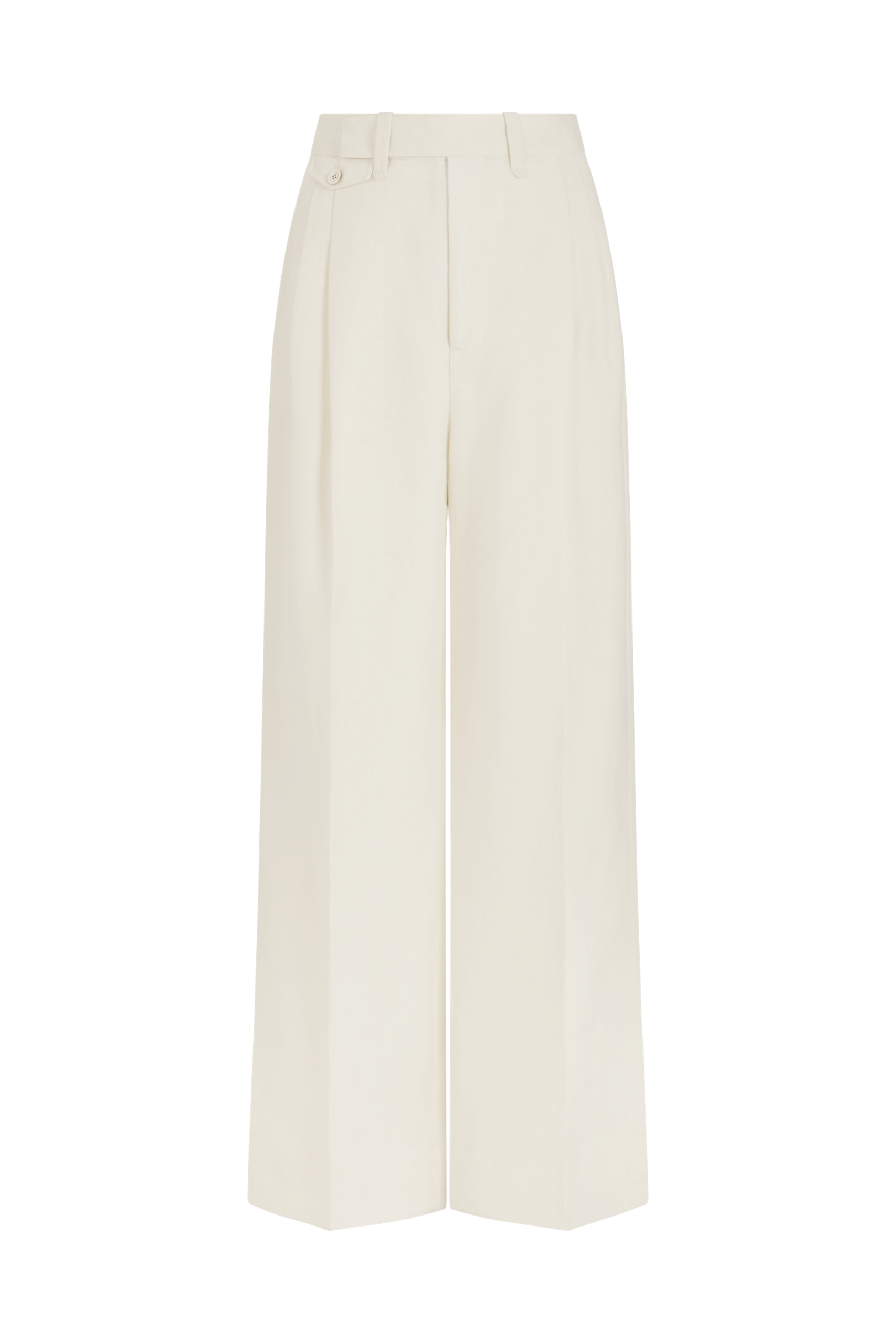 Wide Leg Trouser in Linen