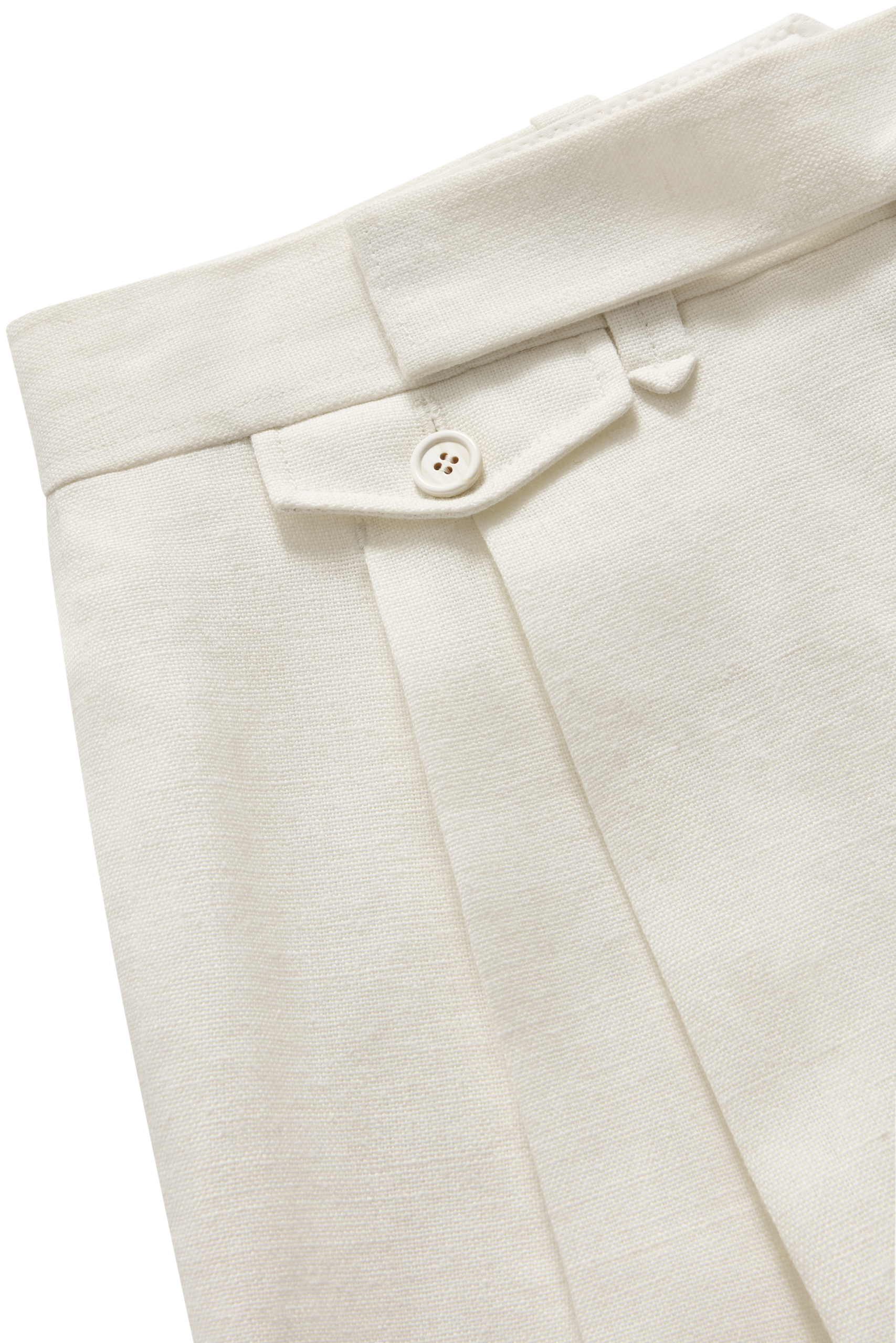 Wide Leg Trouser in Linen - Image 4