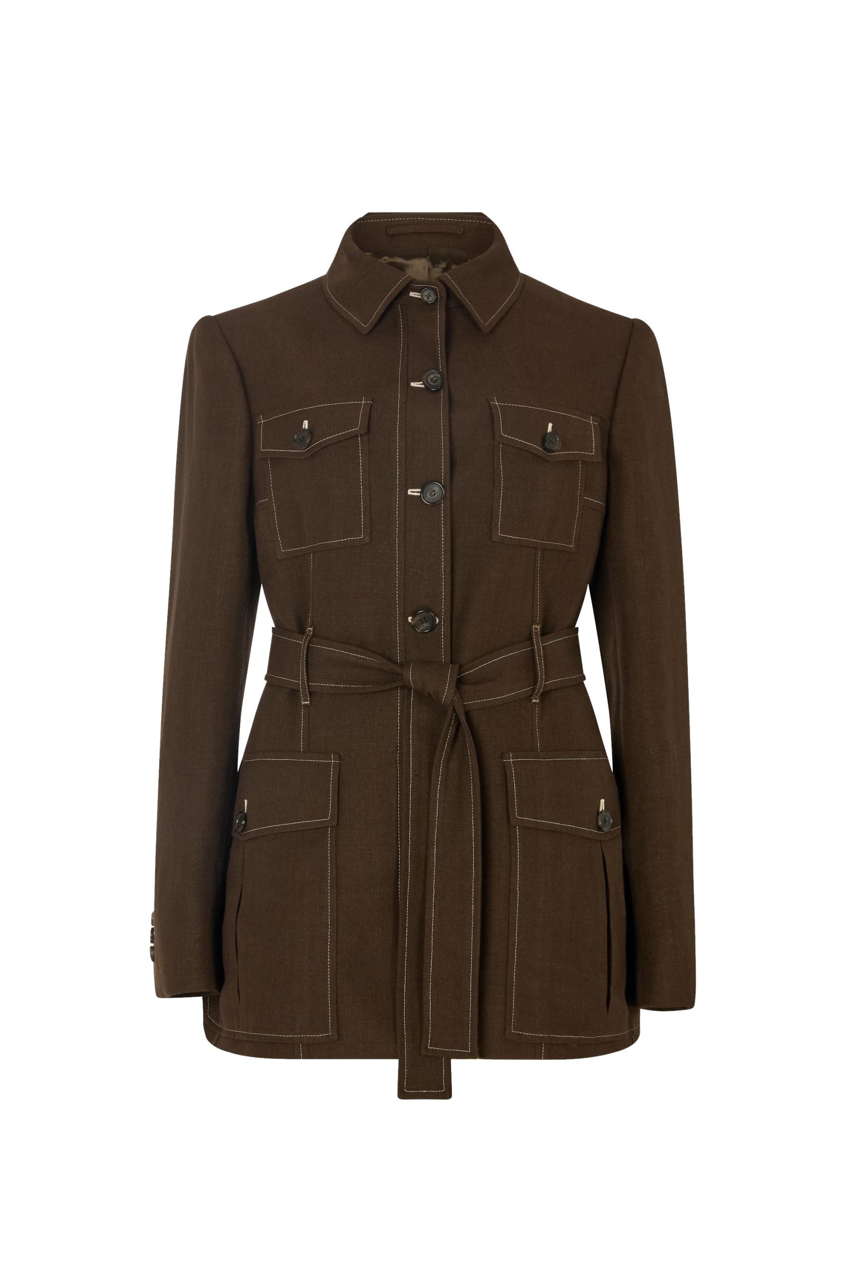 Safari Jacket in Linen
