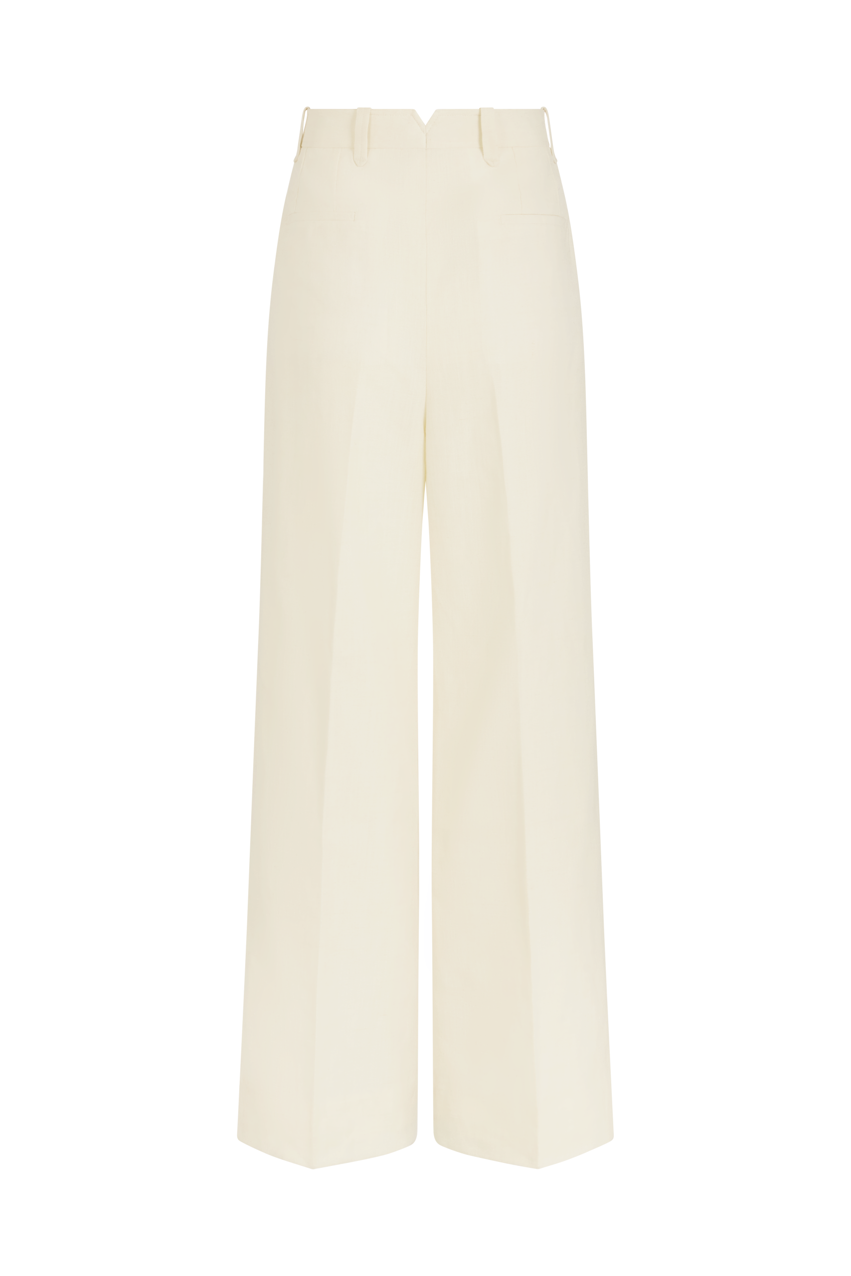 Wide Leg Trouser in Linen - Image 5
