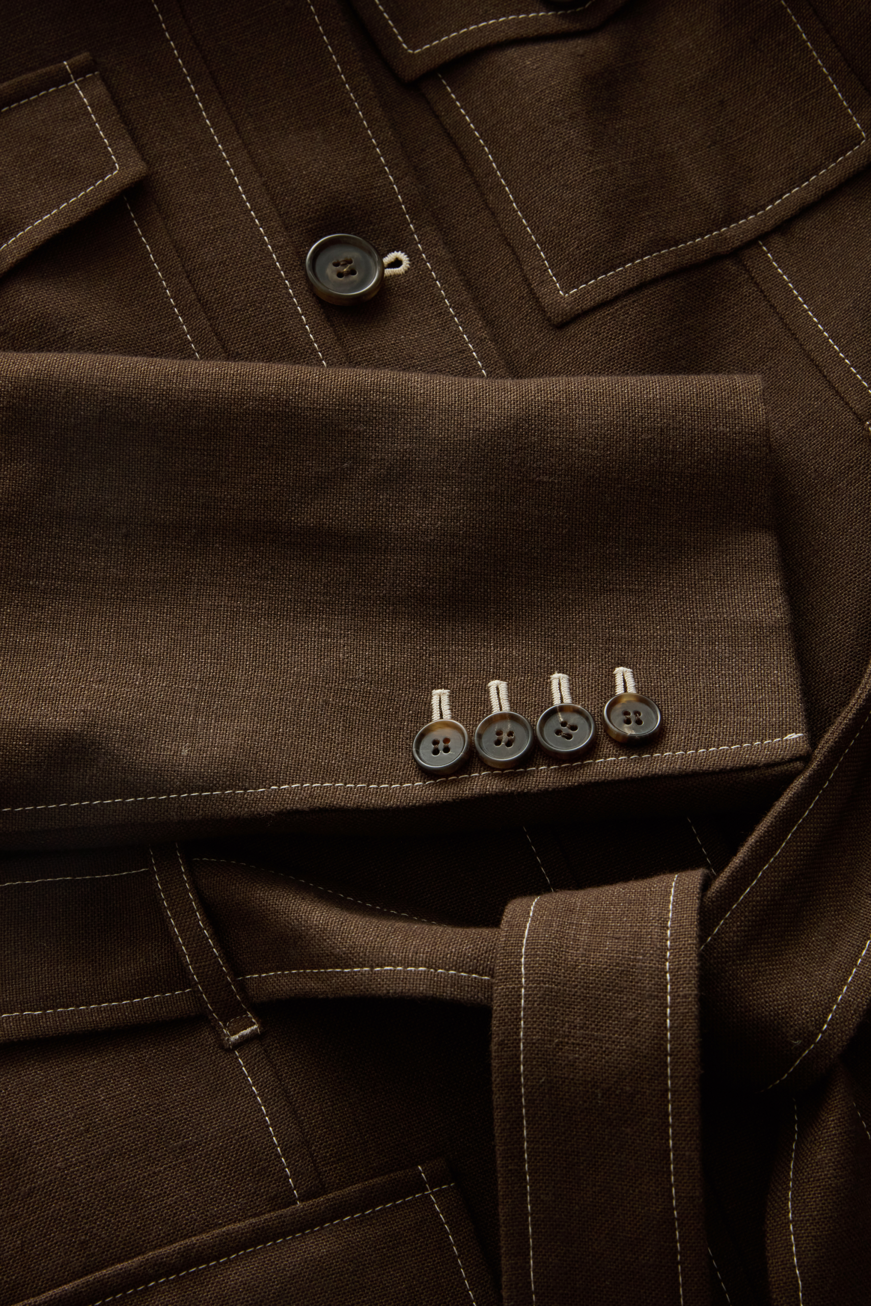Safari Jacket in Linen - Image 5