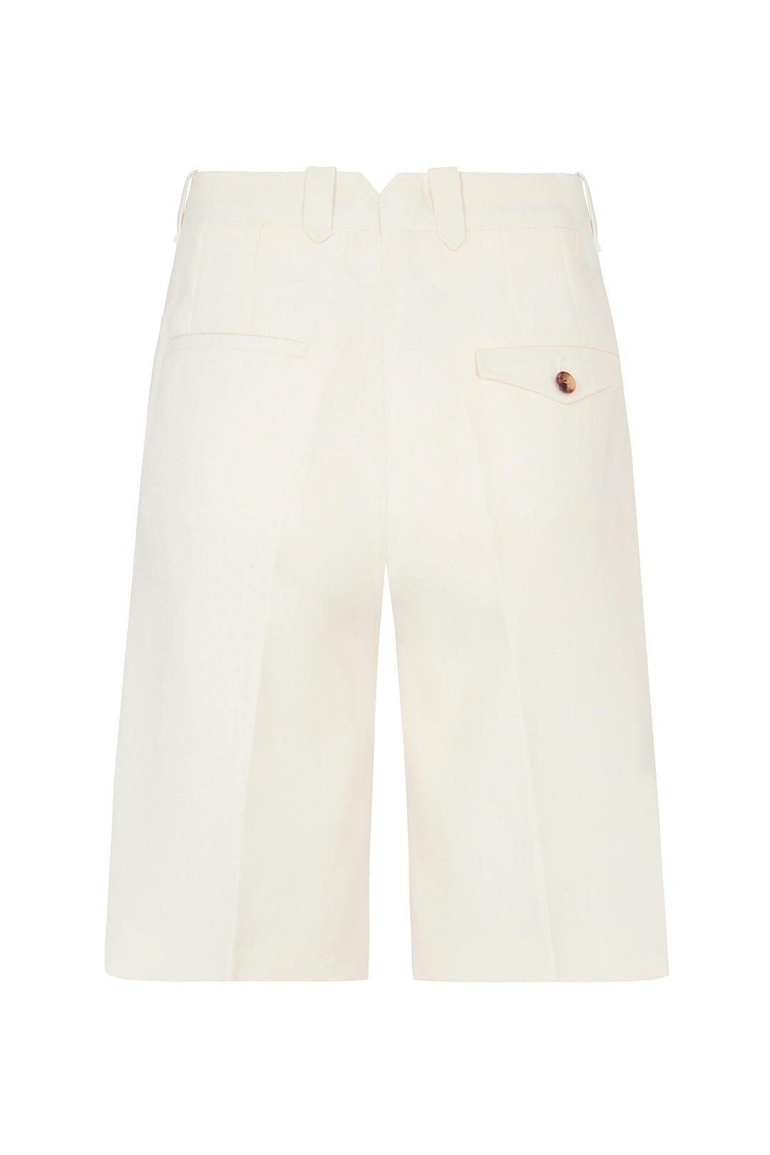 Longline Shorts in Linen - Image 3