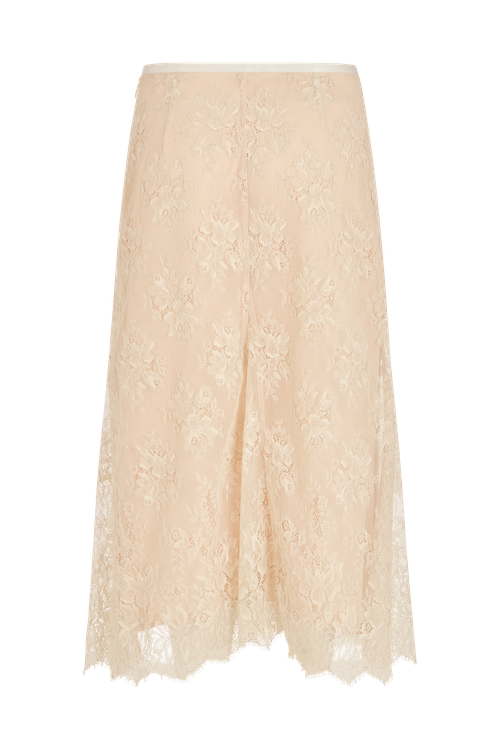 Midi A Line Godet Skirt In Lace - Image 3
