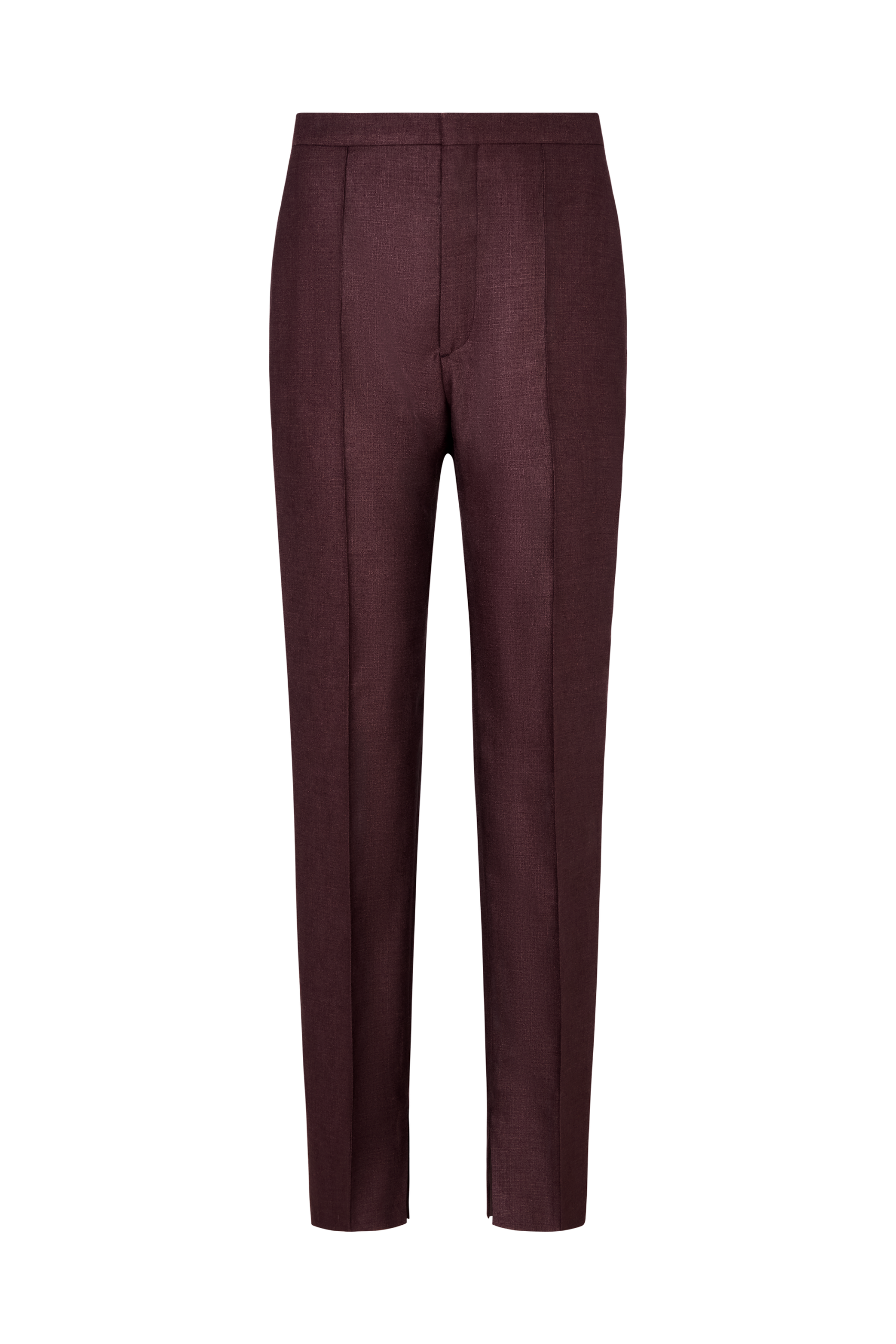 Tailored Slim Trouser In Silk Wool