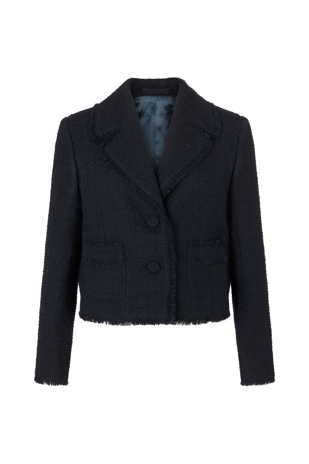 Cropped Jacket in Boucle