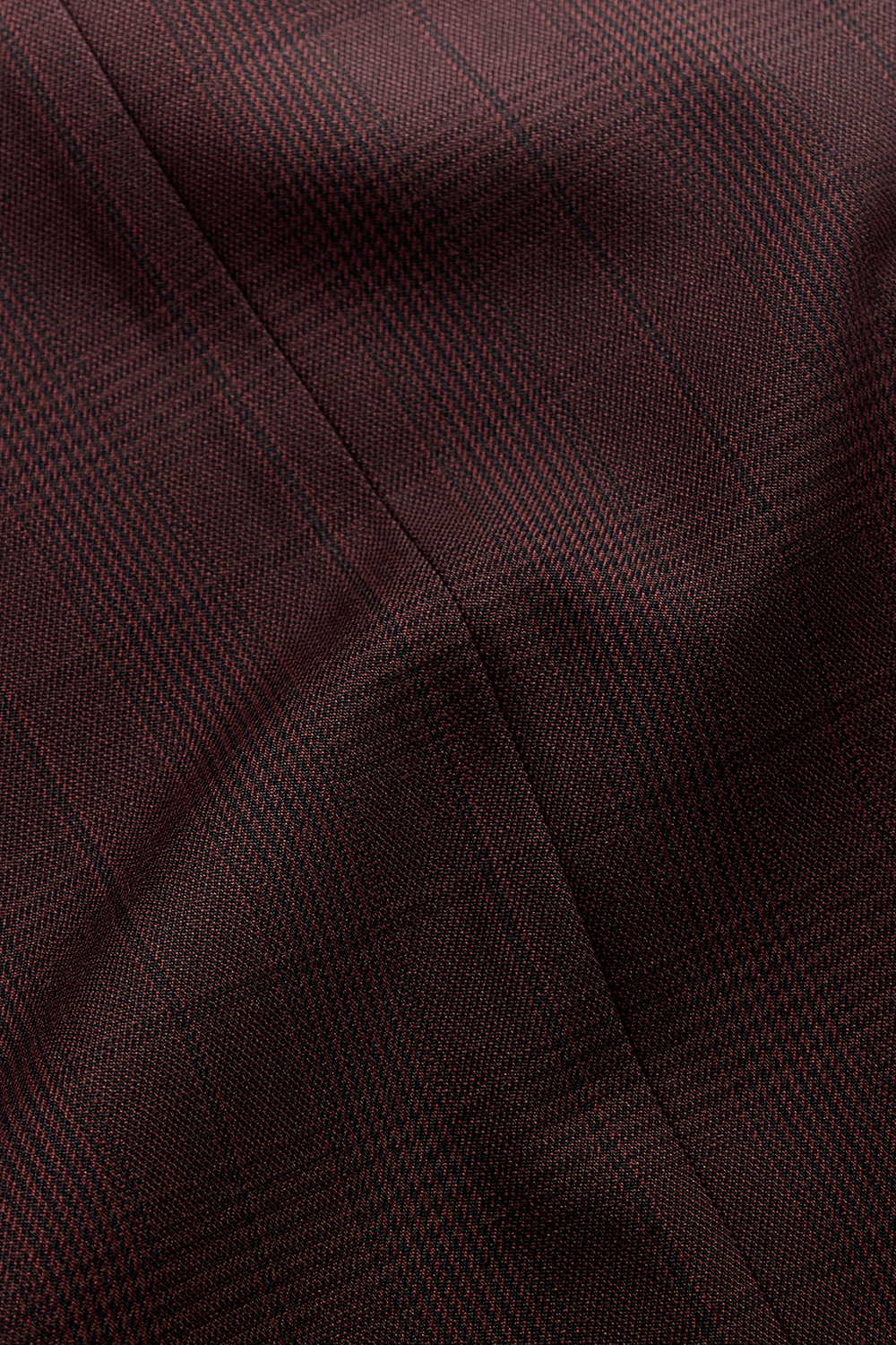 Wide Leg Trouser in Prince of Wales Check - Image 4