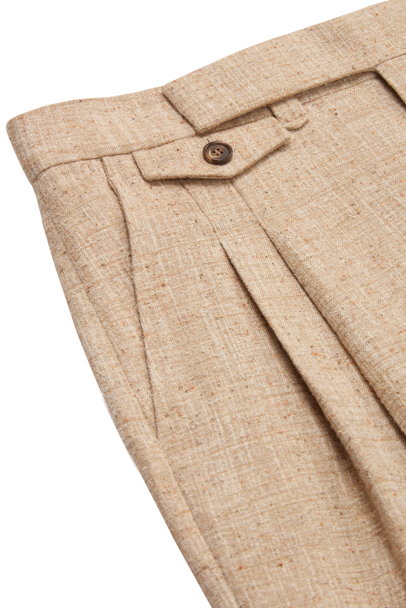 Wide Leg Trouser in Wool Silk - Image 3