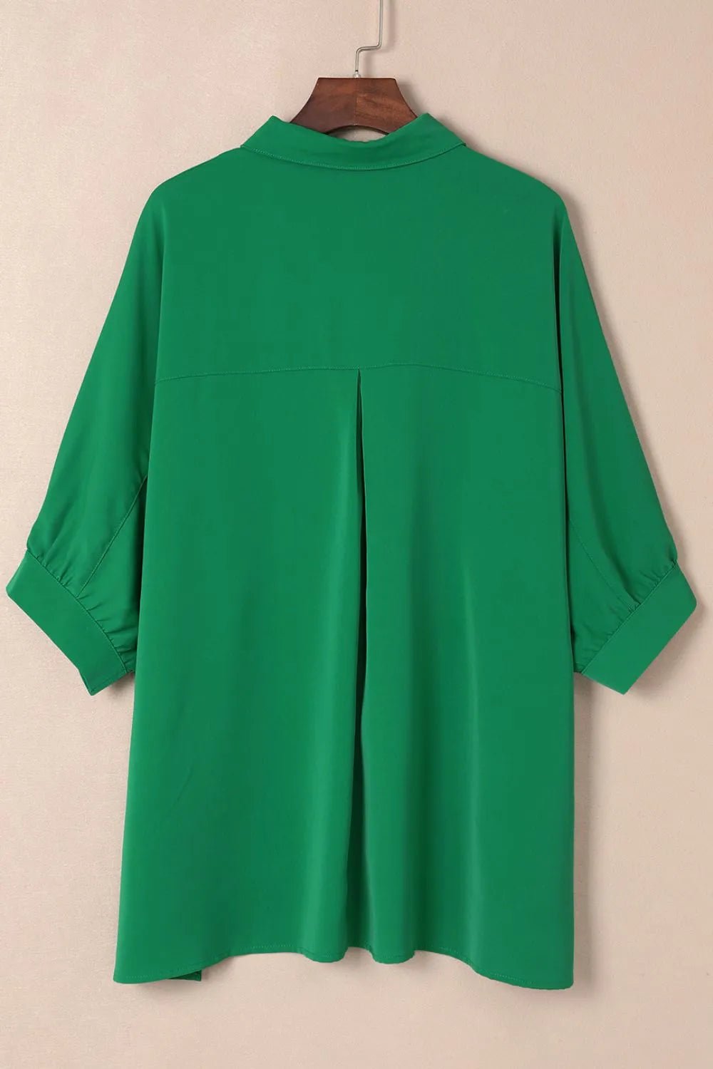 Collared Shirt Women Three Quarter Sleeve Button Down Casual Blouse ?? Kharites Shop - Image 13