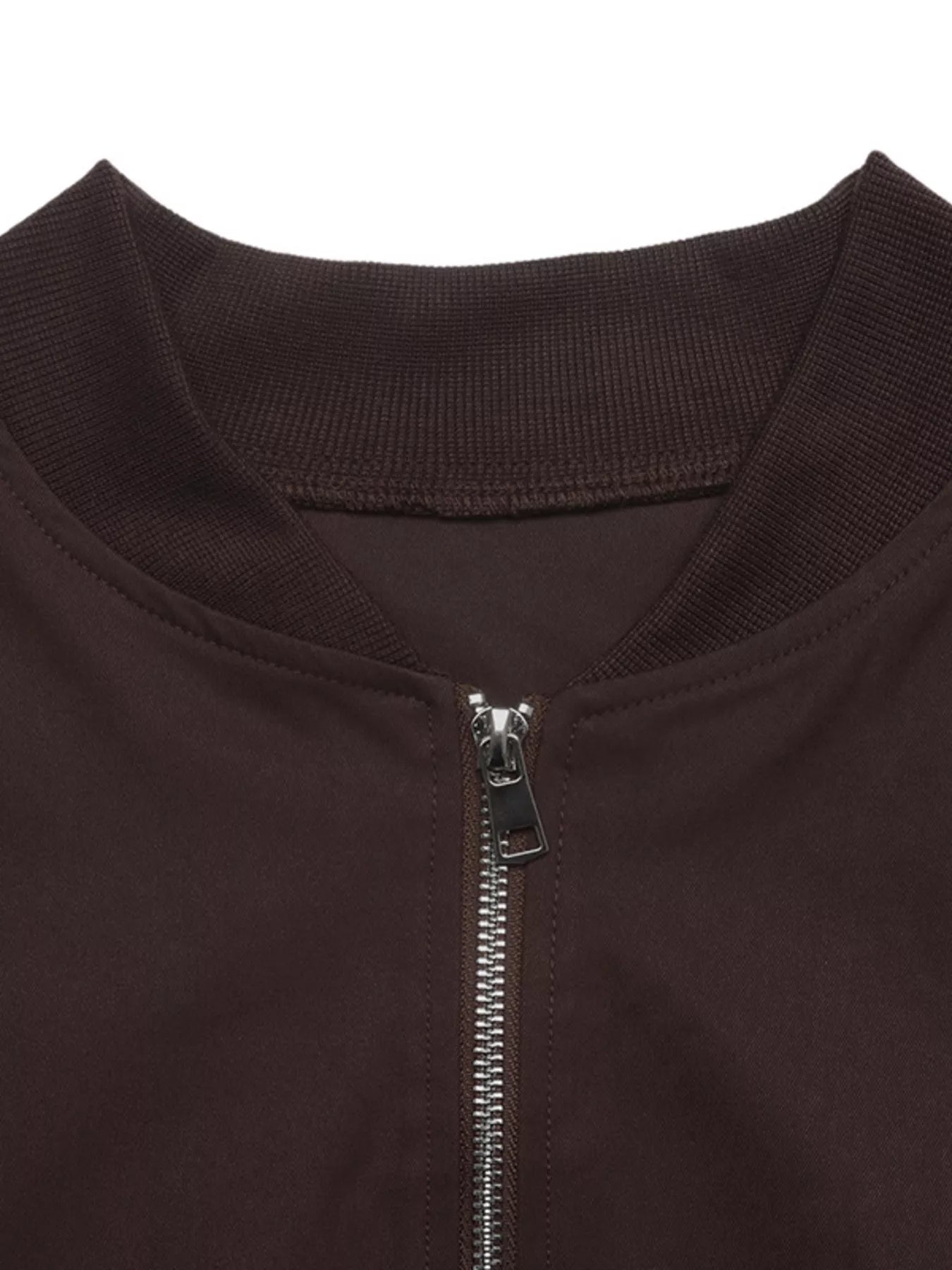 Zip Up Jacket Women Dropped Shoulder Lightweight Casual Layer ?? Kharites Shop - Image 8