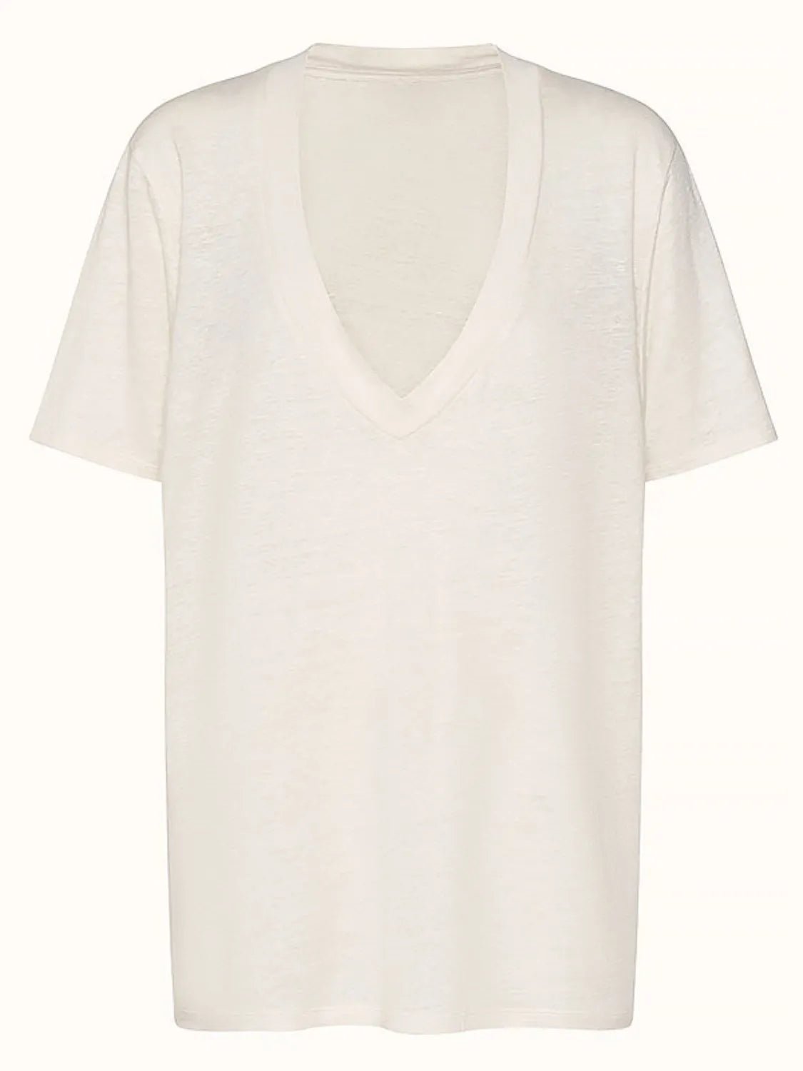 V Neck Cotton T Shirt Women Short Sleeve Basic Casual Everyday Top ?? Kharites Shop - Image 8